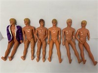 6 - Vintage Ken Dolls
