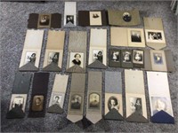 GROUPING OF CABINET CARDS / GROUP OLD PHOTOS