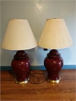 Two 31" Table Lamps
