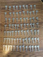 Lot of 80 Uncut Chrysler Keys