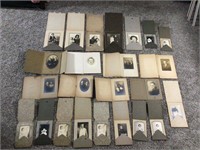 GROUPING OF CABINET CARDS / GROUP OLD PHOTOS