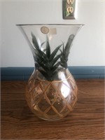 12" Romanian Crystal Vase