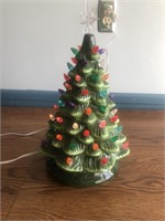 Vintage Porcelain Christmas Tree