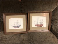 2 Boat Prints
