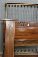 DOUBLE WOODEN BEDSET WITH HEADBOARD
