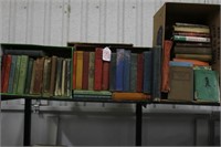 3 BOXES OLDER BOOKS