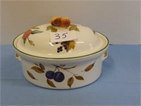 Evesham Vale covered Casserole Dish