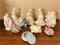11Pcs Porcelain & China Figurine