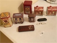 Group of Vintage Tins