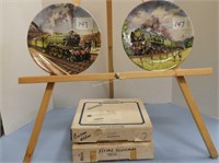 Golden Arrow & Flying Scotsman train plates
