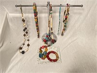 Natural Stone and Bead Necklaces