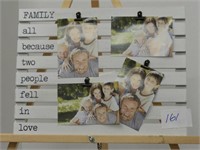 Family Portrait Display Board