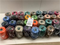 36 Spools Of Assorted Colors Of New Thread