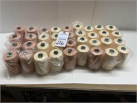 36 Spools Of Assorted Colors Of New Thread