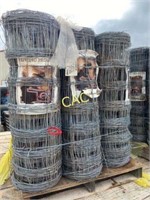 9 Rolls of 8-36-12 Woven Wire 330' per roll