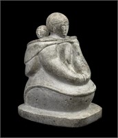 MANU KANARJUAQ QAUNNAALUK, Inuit, Seated Woman and
