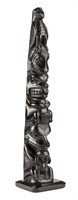 UNIDENTIFIED ARTIST, HAIDA, Model Totem Pole