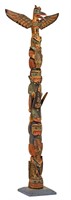CHARLIE JAMES, Monumental Model Totem Pole, c. 192