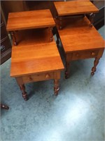 Cherry  side tables