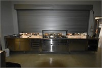 Commercial Kitchen Serving Station