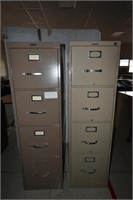 2- Four Drawer Filing Cabinets