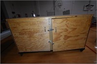 Large Rolling Storage Cabinet