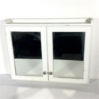 Double Door Mirrored Medicine Cabinet