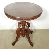 Antiqyue Round Lamp Table
