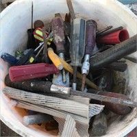 Pail Of Misc Tools
