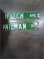 Street signs