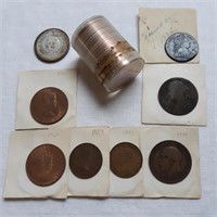 UN 25th Anniv & British Coins
