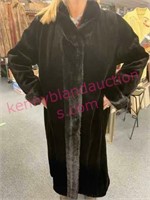 Gorgeous $8,000 black mink coat (reversible)