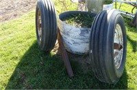 Pair of Guage Wheels for Chisel Plow
