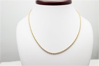 10K gold 18" chain