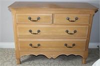 4 Drawer solid maple dresser by Nadeau from the