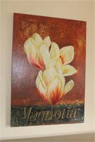 Stretch canvas Magnolia 27.5 X 39.5"