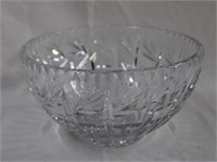 Crystal 8.5 X 5" bowl