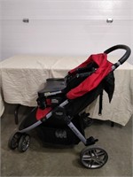britax stroller with stroller board