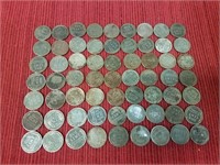 63 steel wheat pennies 1943