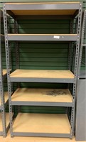Metal shelving unit 76”x36”x18”