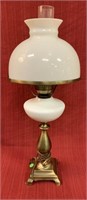Mid Century modern lamp with Bristol shade and