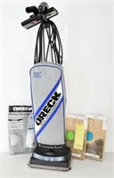 Oreck XL2 upright vacuum cleaner with approx. nine