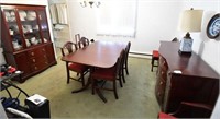 9 piece Mahogany dining room suit with Duncan