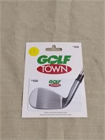 $100 golf town gift card