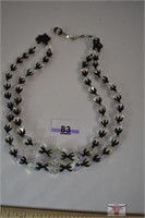 2 Strand Austrian Crystal Necklace