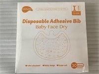 Disposable Adhesive Baby Bibs