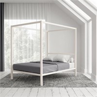 Ainsley Metal Canopy Bed