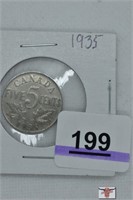 1935 Canada Five Cents