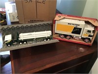 Nylint toy truck & Air products semi