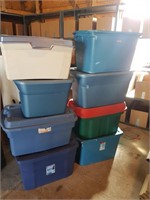 Set of 8 storage containers